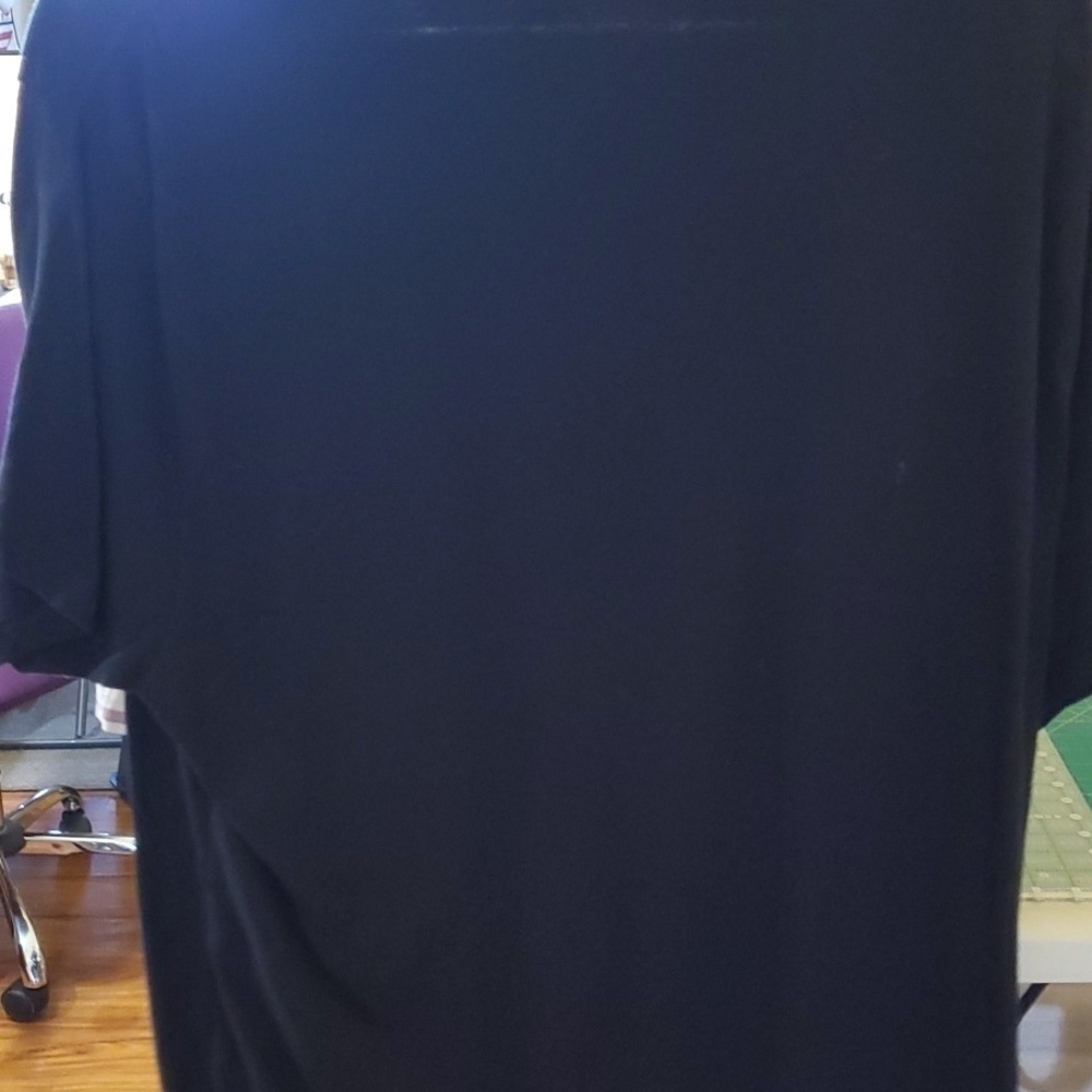 Holiday Time black SS Tee Stay Jolly Size XL - Picture 6 of 6